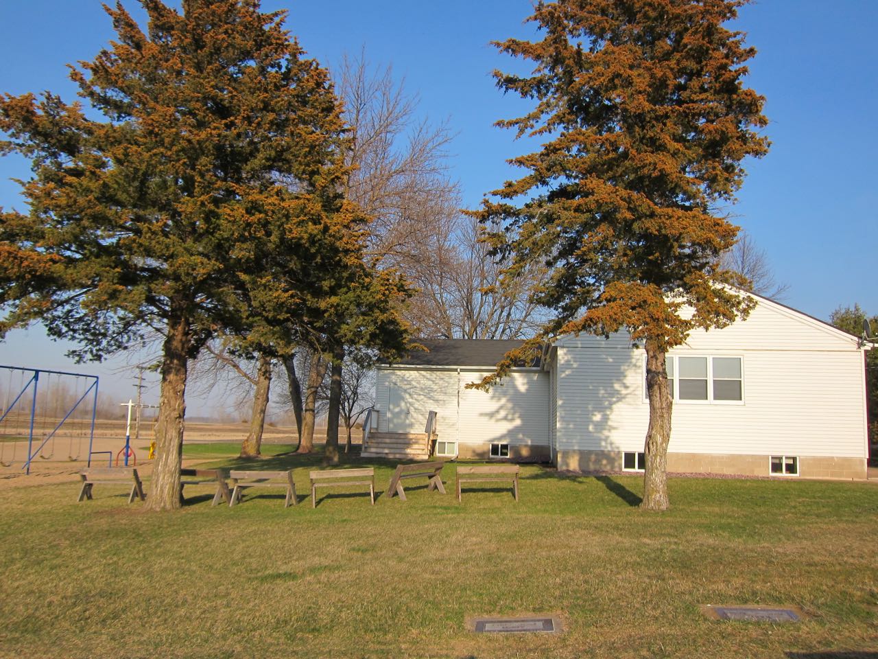 Immanuel School backyard